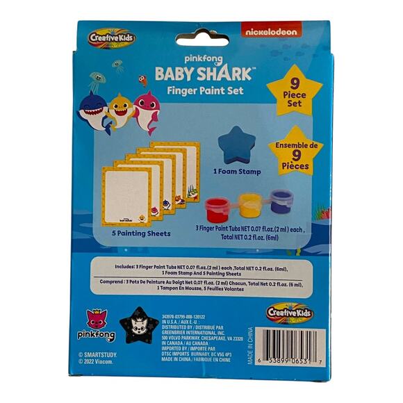 Baby Shark Learning & Activity Gift Set - Drawstring Bag, Cards Toy Bundle - Picture 4 of 11